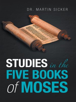 cover image of Studies in the Five Books of Moses